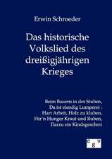 Das historische Volkslied des dreißigjährigen Krieges