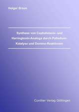 Synthese von Cephalotaxin- und Harringtonin-Analoga durch Palladium-Katalyse und Domino-Reaktionen