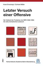 Letzter Versuch einer Offensive