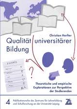 Qualität universitärer Bildung