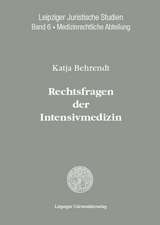 Rechtsfragen der Intensivmedizin