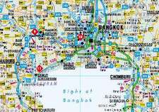 Thailand 1 : 1 500 000 / Bangkok