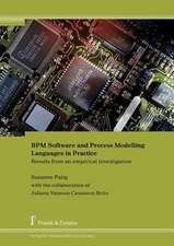 Bpm Software and Process Modelling Languages in Practice. Results from an Empirical Investigation: History of Science, Ict and Inquiry Based Science Teaching