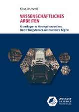 Wissenschaftliches Arbeiten