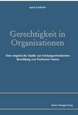 Gerechtigkeit in Organisationen