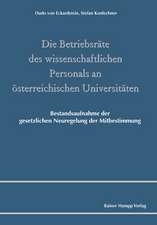 Die Betriebsräte des wissenschaftlichen Personals an österreichischen Universitäten