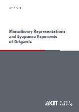 Monodromy representations and Lyapunov exponents of origamis