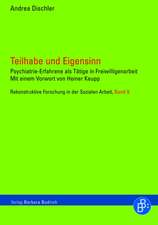 Teilhabe und Eigensinn