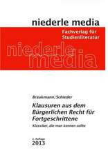 Braukmann, M: Originalklausuren Bürgerliches Recht