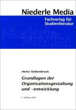 Grundlagen der Organisationsgestaltung und -entwicklung