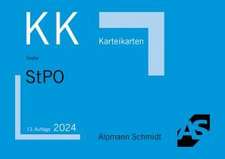 Karteikarten StPO