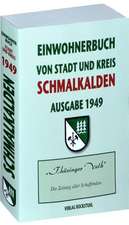 Einwohnerbuch von Stadt und Kreis Schmalkalden - Ausgabe 1949