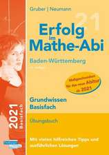 Erfolg im Mathe-Abi 2021 Grundwissen Basisfach Baden-Württemberg