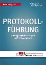 Protokollführung