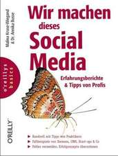 Wir machen dieses Social Media