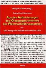 Aus den Aufzeichnungen des Kriegstagebuchführers des Wehrmachtführungsstabes