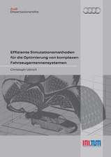 Effiziente Simulationsmethoden für die Optimierung von komplexen Fahrzeugantennensystemen