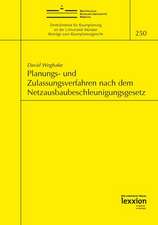 Planungs- und Zulassungsverfahren nach dem Netzausbaubeschleunigungsgesetz