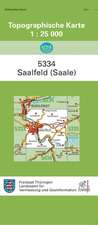 Saalfeld (Saale) 1 : 25 000