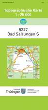 Bad Salzungen Süd 1 : 25 000