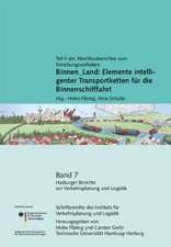 Binnen_Land: Elemente intelligenter Transportketten für die Binnenschifffahrt