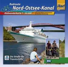 Radweg Nord-Ostsee-Kanal. Radwanderkarte 1 : 50 000