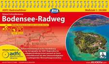 ADFC-Radreiseführer Bodensee-Radweg 1 : 50.000