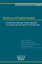 Beratung und Psychotherapie