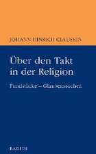 Claussen, J: Über den Takt in der Religion