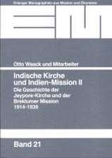 Indische Kirche und Indien-Mission II