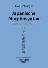 Japanische Morphosyntax