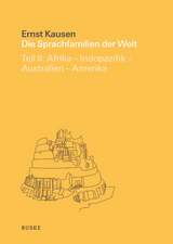 Die Sprachfamilien der Welt. Teil 2: A