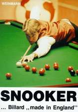 Snooker. Billard 'made in England'