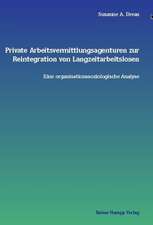 Private Arbeitsvermittlungsagenturen zur Reintegration von Langzeitarbeitslosen