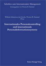 Internationales Personalcontrolling und internationale Personalinformationssysteme