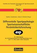 Differentielle Sportpsychologie - Sportwissenschaftliche Persönlichkeitsforschung