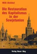 Die Restauration des Kapitalismus in der Sowjetunion