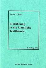 Einführung in die klassische Testtheorie