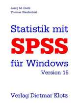 Statistik mit SPSS Version 15