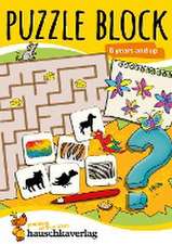 Puzzle Activity Book from 6 Years: Colourful Preschool Activity Books with Puzzle Fun - Labyrinth, Sudoku, Search and Find Books for Children, Promotes Concentration & Logical Thinking