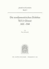 Die Nordjemenitischen Dialekte (Glossar)