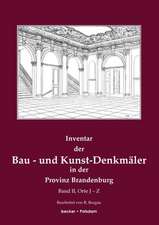 Bergau, F: Inventar der Bau- und Kunst-Denkmäler in der Prov