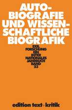 Exilforschung 23/2005. Autobiographie und wissenschaftliche Biografik