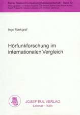 Hörfunkforschung im internationalen Vergleich