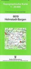 Helmstadt-Bargen 1 : 25 000