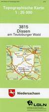 Dissen am Teutoburger Wald 1 : 25 000. (TK 3815/N)