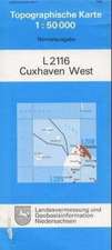 Cuxhaven West 1 : 50 000