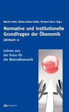 Jahrb. Normative und institutionelle Grundfragen Ökonomik