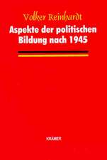 Aspekte der politischen Bildung nach 1945