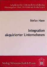 Integration akquirierter Unternehmen